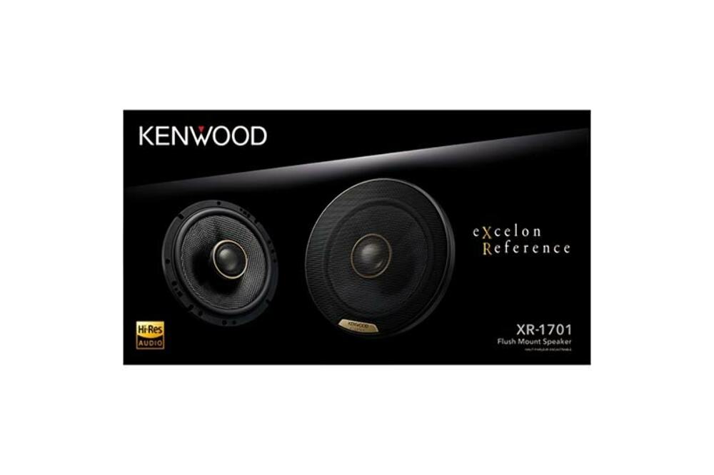 Kenwood Excelon XR-1701 6.5" Hi-Res Coaxial Speaker System