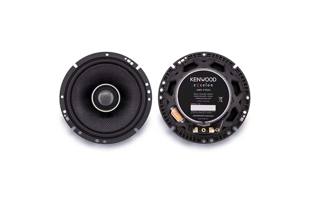 Kenwood Excelon XR-1701 6.5" Hi-Res Coaxial Speaker System