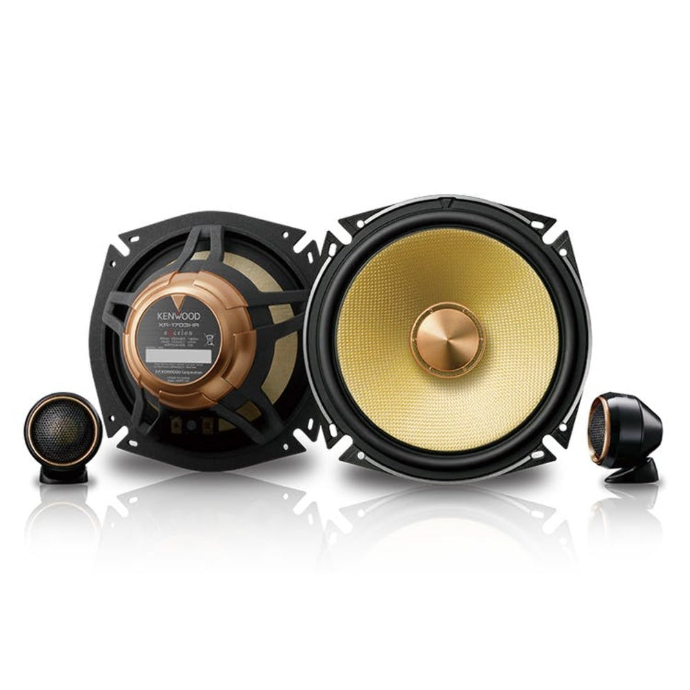 Kenwood XR-1801P Excelon High-Resolution Audio Certified 7" Component Speakers