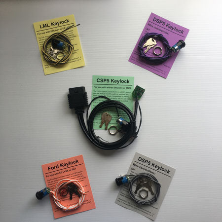 Fish Tuning Keylock Switch DSP5 LML (yellow/black) FTKEYLML