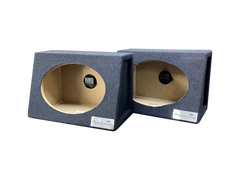 King Boxes Pair of 6x9 Carpet Speaker Enclosures A69