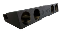 King Boxes 2007-2018 Chevy / GMC Silverado Sierra 1500 Crew Cab Quad 8 Inch Subwoofer Enclosure AK-G25-48