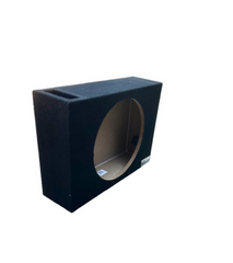 King Boxes Slim Style Vented 10 Inch Subwoofer Enclosure ASHALLOWV10