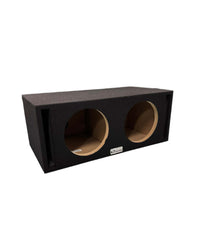 King Boxes Dual 10 Inch Side Ported Subwoofer Enclosure D10DSV