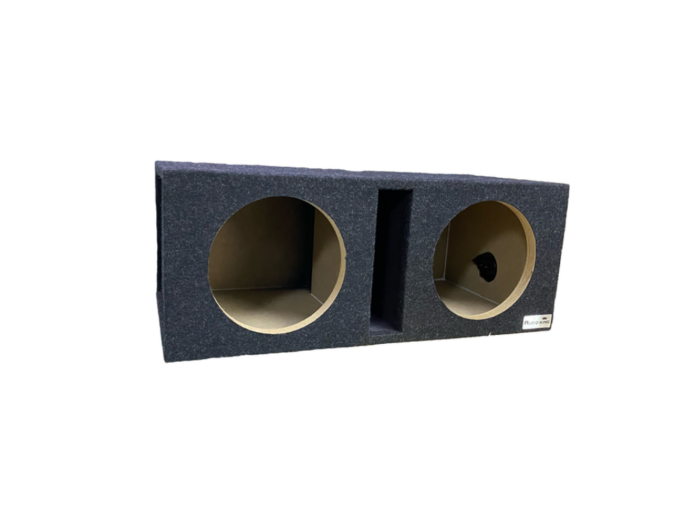 King Boxes Dual 10 Inch Single Ported Subwoofer Enclosure D10V