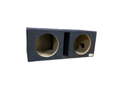 King Boxes Dual 10 Inch Single Ported Subwoofer Enclosure D10V