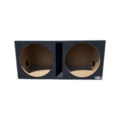 King Boxes Dual 12 Inch Single Ported Subwoofer Enclosure D12V
