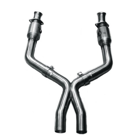 Kooks Custom Headers 11313320 GREEN Catted X-Pipe