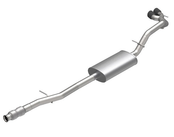 Kooks Custom Headers 28624110 OEM x 3in. Stainless Steel Catback Side Exit Exhaust. With Black Dual Tips.