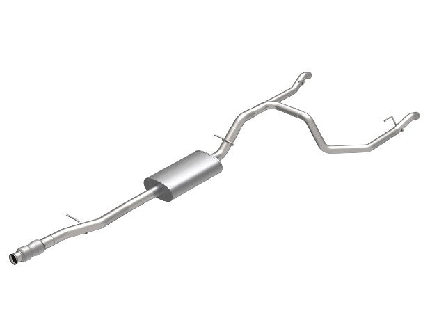 Kooks Custom Headers 28624150 OEM x 3in. Stainless Steel Catback Dual Rear Bumper ExitUses OEM In-Bumper Tips