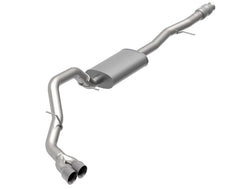 Kooks Custom Headers 28634100 OEM x 3 1/2in. Stainless Steel Catback Side Exit Exhaust. With Polished Dual Tip
