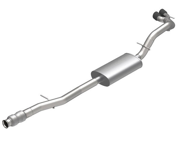 Kooks Custom Headers 28634110 OEM x 3 1/2in. Stainless Steel Catback Side Exit Exhaust. With Black Dual Tips.