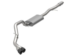 Kooks Custom Headers 28634110 OEM x 3 1/2in. Stainless Steel Catback Side Exit Exhaust. With Black Dual Tips.