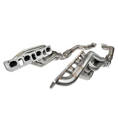 Kooks Custom Headers 3410H631 2in. x 3in. Stainless Steel Longtube Header w/GREEN Catted Connection Pipes(2 Bo