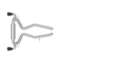 Kooks Custom Headers 44116110 Axle Back Exhaust System