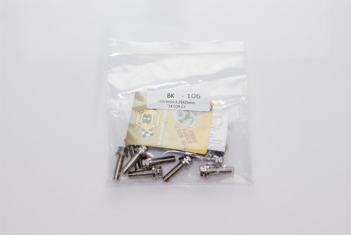 Kooks Custom Headers BK106 Stage 8 Locking Header Bolt Kit