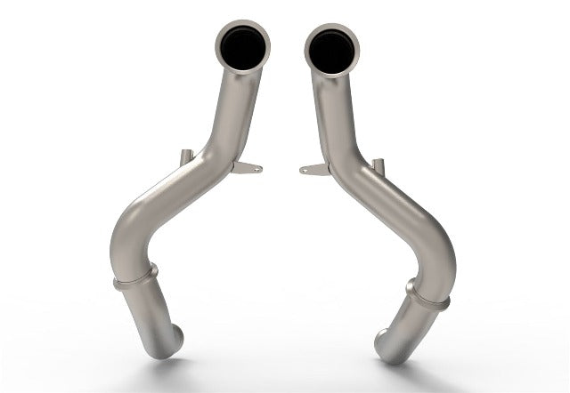 Kooks Custom Headers KE-00008 Non-Catted Stainless Steel Turbo Down PipesMade from 304 Stainless Steel