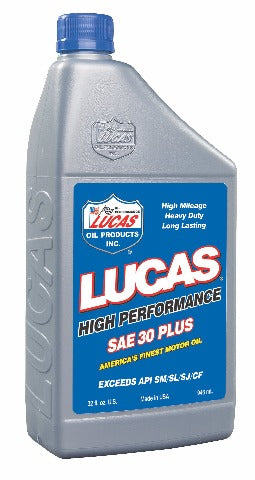 Lucas OIL SAE 30 Motor Oil API SN Plus 1qt. 20053