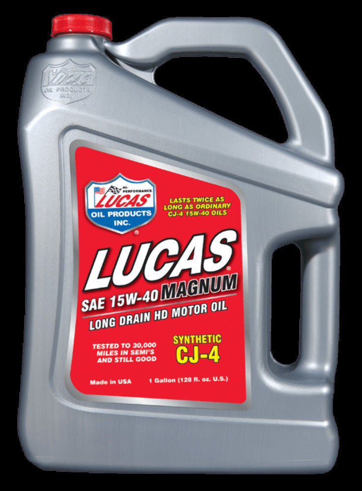 Lucas OIL Synthetic SAE 15W-40 CJ-4 Motor Oil 10299