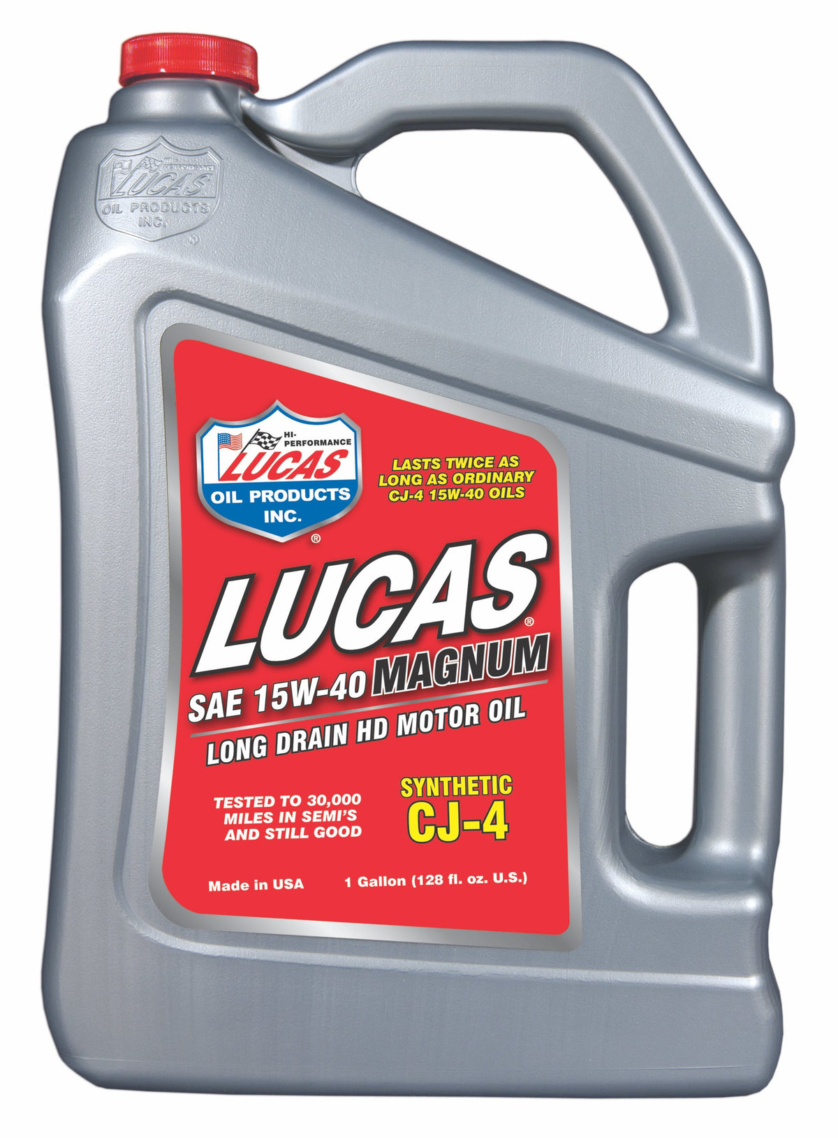 Lucas OIL Synthetic SAE 15W-40 CJ-4 Motor Oil 10299