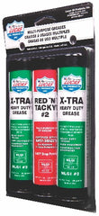 Lucas OIL 3oz.Grease Combo Pack (2) X-tra HD, (1) Red N Tacky 10315