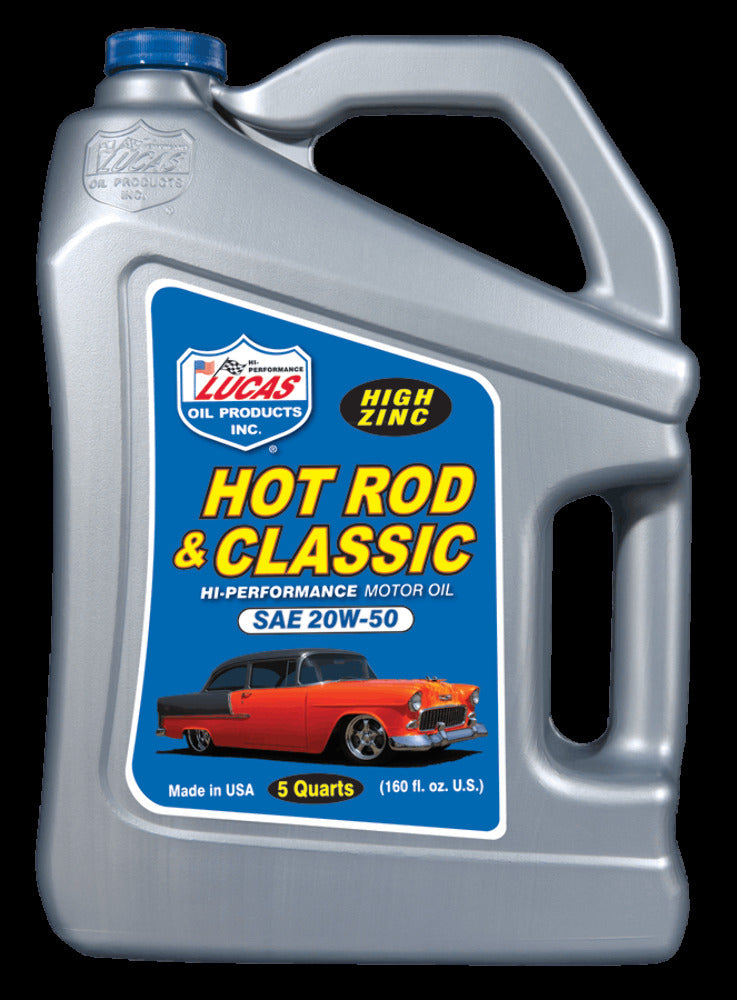 Lucas OIL Hot Rod & Classic Car HP Motor Oil SAE 20W-50 10684