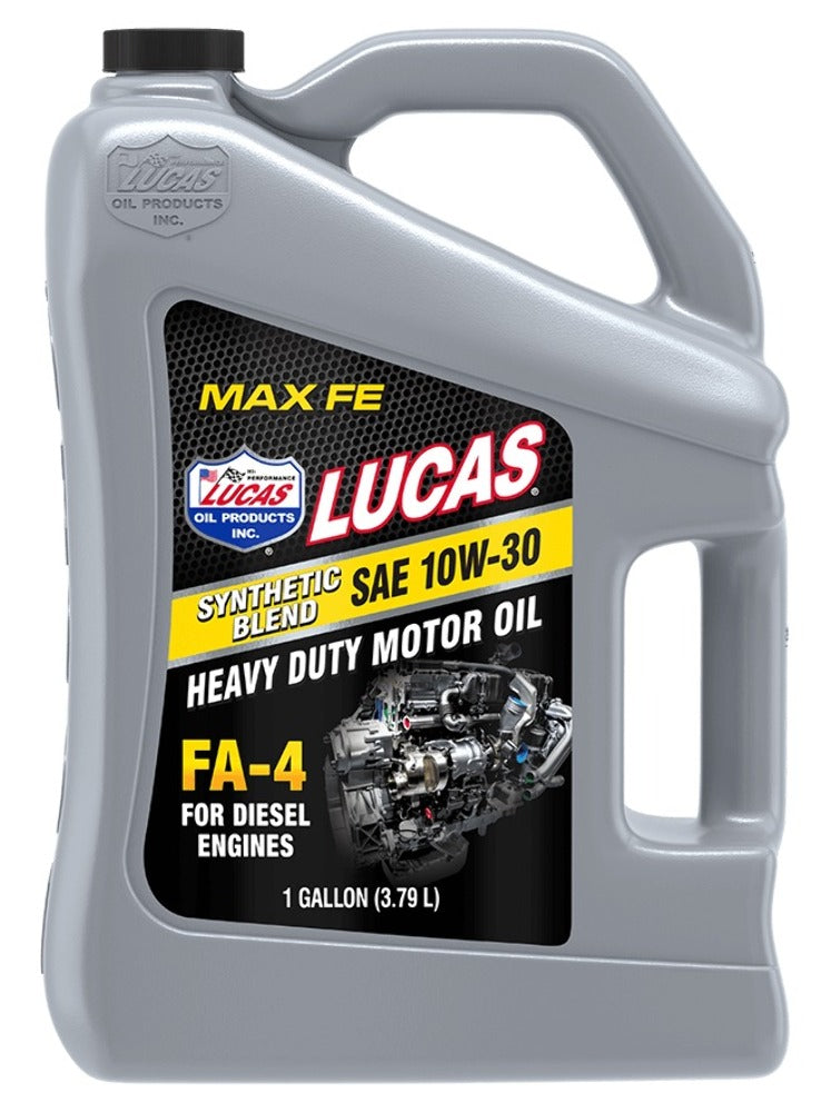 Lucas OIL 10W-30 Synthetic Blend SAE Max FE API FA-4 Heavy Duty Motor Oil 10759