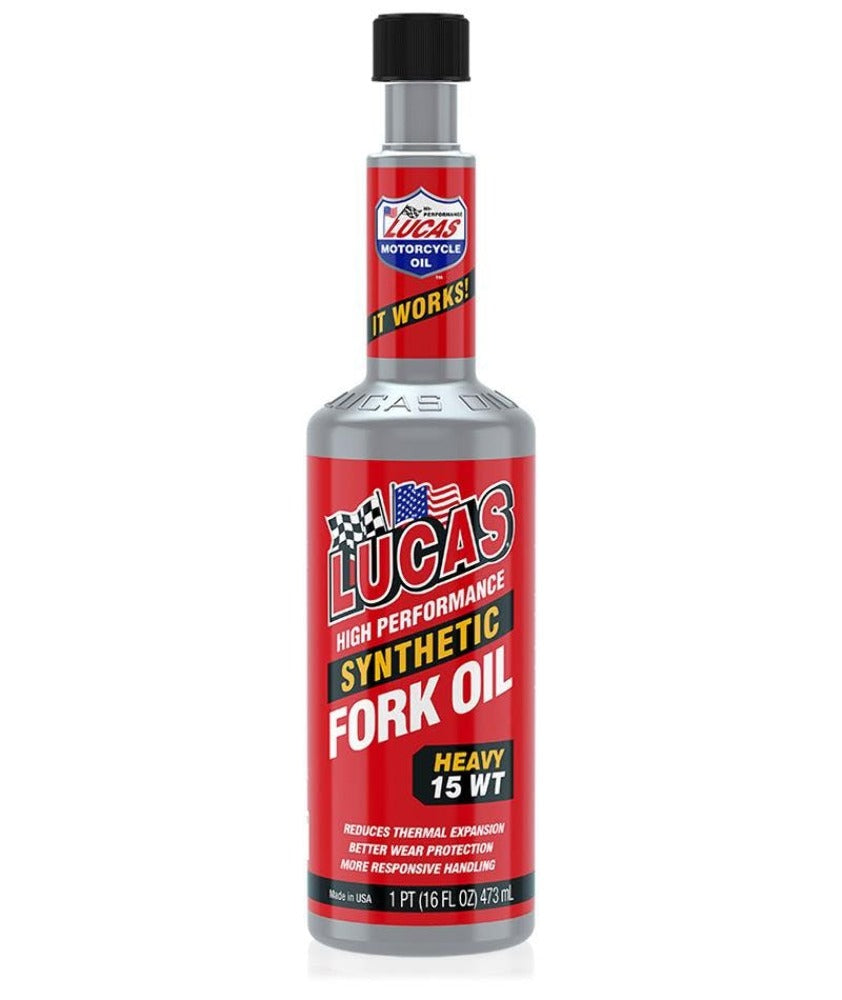 Lucas OIL 15wt. Heavy Synthetic Fork Oil 10782