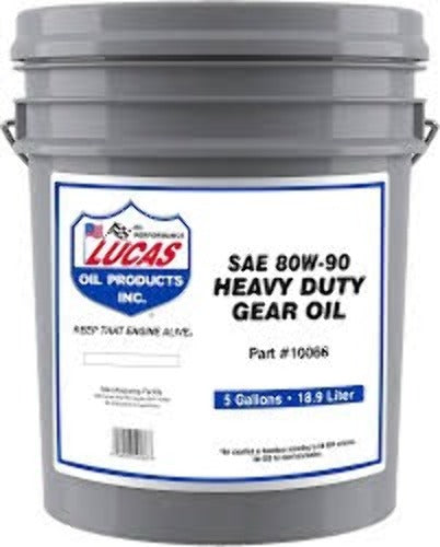 Lucas OIL SAE 80W-90 Heavy Duty Gear Oil 5 gal. pail 20066