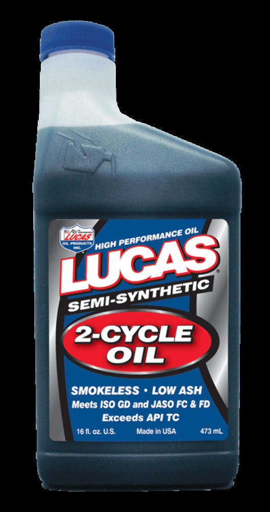 Lucas OIL Semi-Synthetic 2-Cycle Oil (16 OZ) 20120