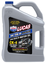 Lucas OIL SAE 15W-40 Magnum Diesel Engine CK-4 Motor Oil 1-Gallon 20287