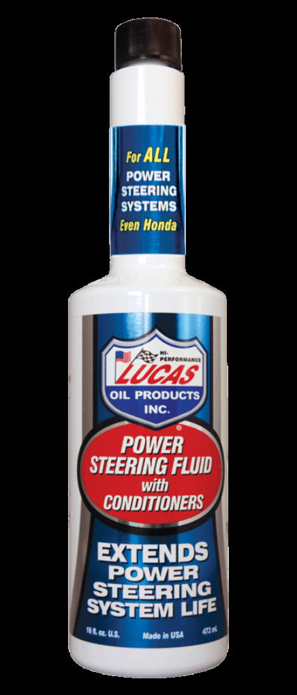 Lucas OIL Power Steering Fluid w/Conditioners (16 OZ) 20442