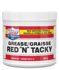 Lucas OIL Red N Tacky Grease 1lb Tub 20574