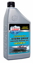 Lucas OIL Stern Drive Inboard Engine Oil SAE 25W-40 (1 QT) 20677