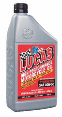 Lucas OIL Synthetic SAE 20W-50 Motorcycle Oil (1 QT) 20702