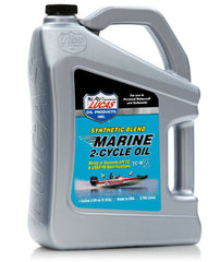 Lucas Oil Synthetic Blend 2-Cycle Marine Oil 1gal. 20861