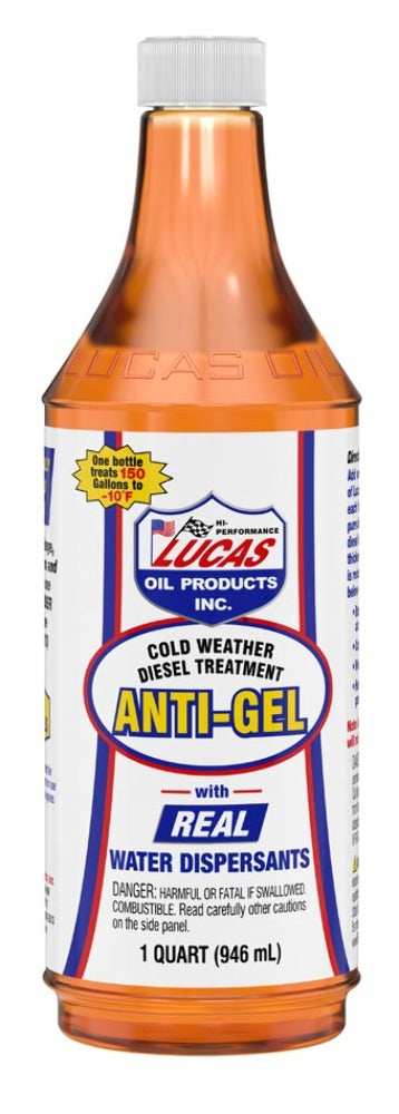 Lucas Oil Anti-Gel Cold Weather Diesel Treatment 1-Quart 20865