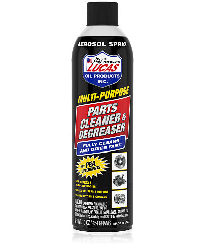 Lucas Oil Multi Purpose Parts Cleaner & Degreaser Aerosol 16oz. 21115