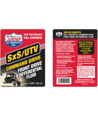 Lucas Oil Synthetic SxS Command Drive 1qt. 21220