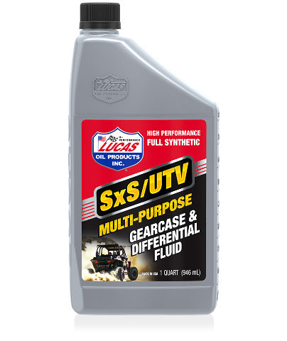 Lucas Oil Synthetic Multi-Purpose Gearcase and Differential Fluid 1qt. 21224