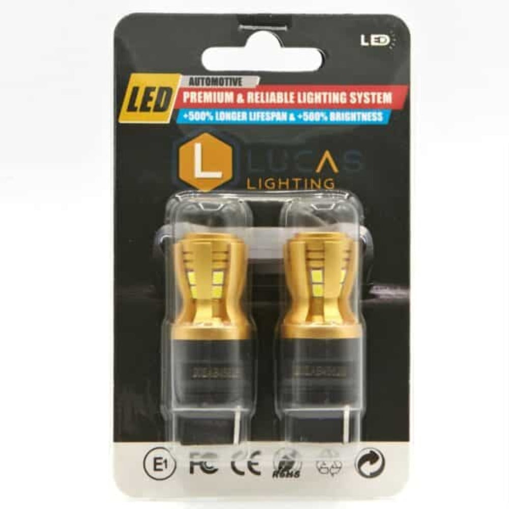 Lucas Lighting,3156 16 LED Canbus Bulb (White)