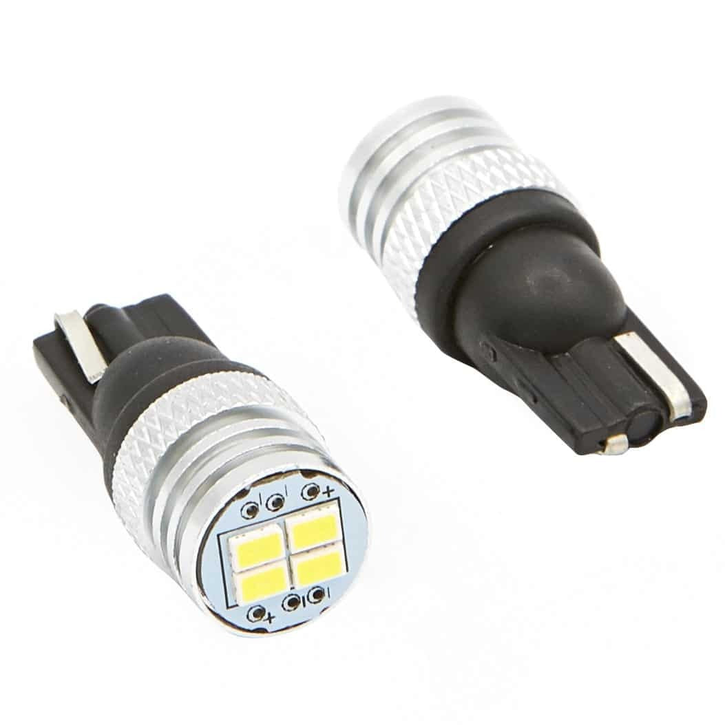 DISCONTINUED - Lucas Lighting,T10 194 4 LED Canbus Bulb (White)