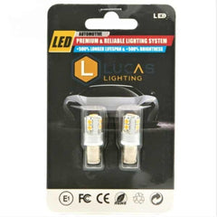 Lucas Lighting,T4W/BA9S LED Canbus Bulb (Amber) Also Fits BAX9S and BAY9S