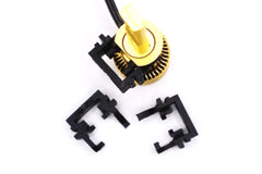 Lucas Lighting,H1 Ford Fiesta 2008-18/Focus 2012-18 high beam adapters (2pr)