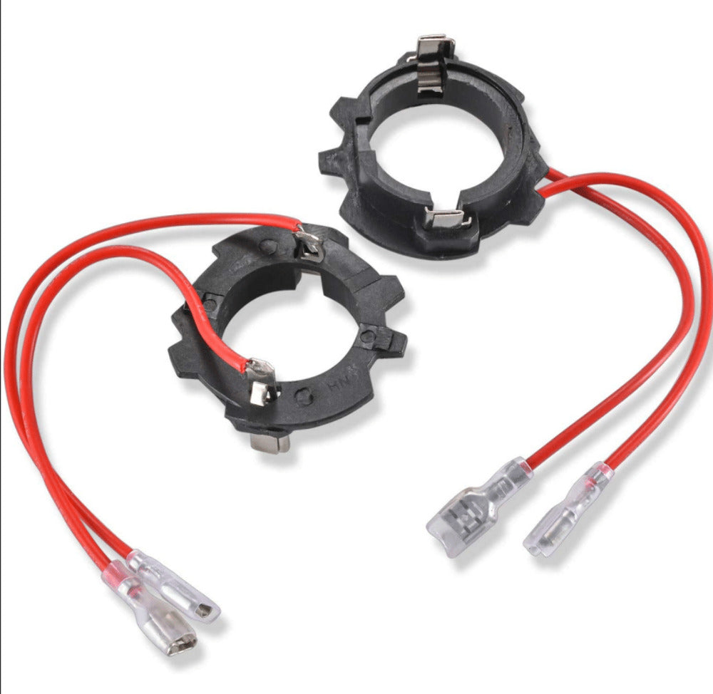 Lucas Lighting,H7 VW Golf/GTI 2010-14 primary low beam adapters (with power) (2pr)