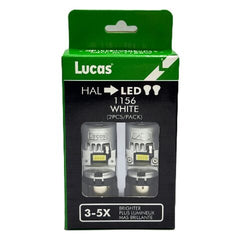 Lucas Lighting 1156 BA15S 16 LED CANBUS BULB (AMBER) M-1156A