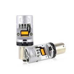 Lucas Lighting 1156 BA15S 16 LED CANBUS BULB (AMBER) M-1156A