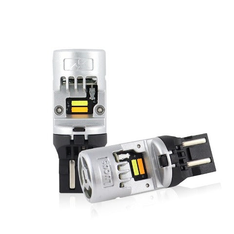 Lucas Lighting 7443 LED BULB SWITCHBACK (WHITE/AMBER) M-7443SB