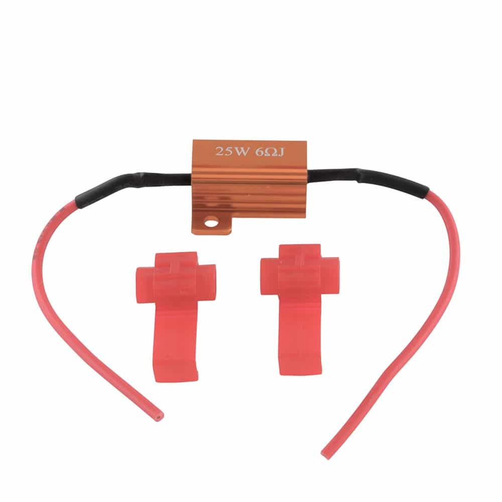 Lucas Lighting,Pair of 6 ohm 25 watt rated quality resistors