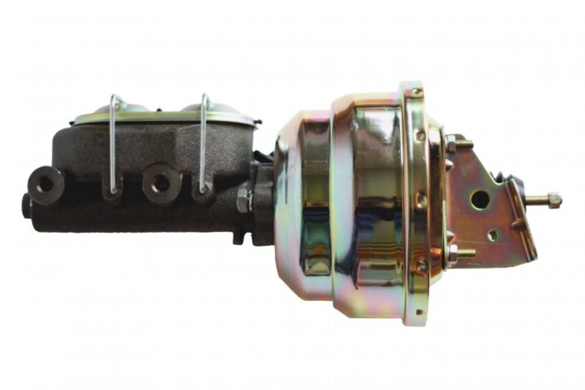 LEED Brakes 1M1 8 in Dual Power Booster ,1-1/8in Bore, (Zinc)
